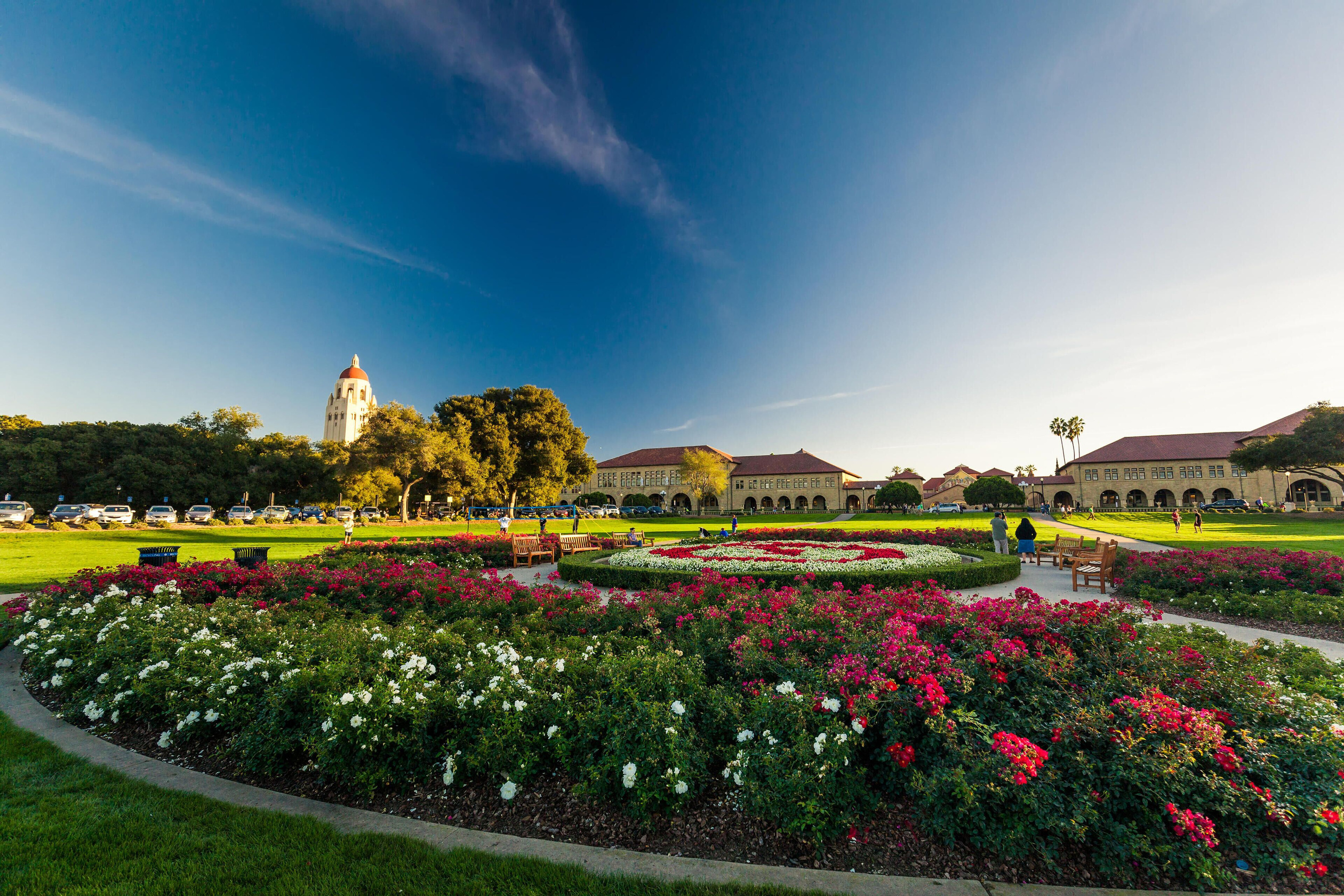 Palo Alto Stanford campus hero Stanford University campus and gardens in Palo Alto